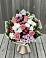 Букет цветов из: Альстромерии, Гвоздики, Розы и Хризантемы в Еманжелинка