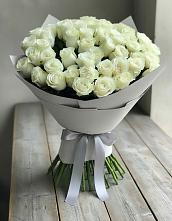 Букет 35 Белых роз #REPLACE_PRED# Еманжелинка