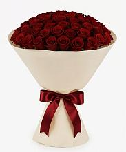 Букет 101 Бордовая роза Блэк Бакарра в Еманжелинка