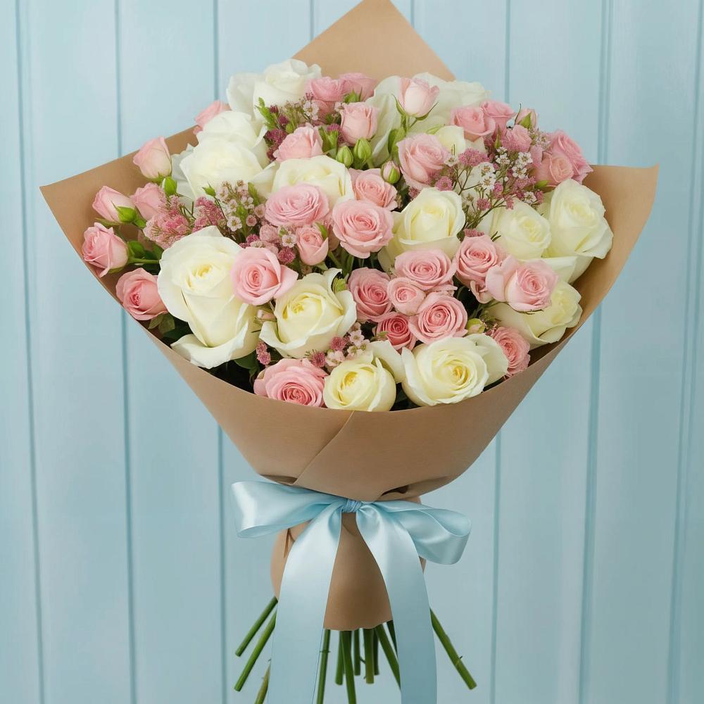 Букет цветов из: Розы в Еманжелинка