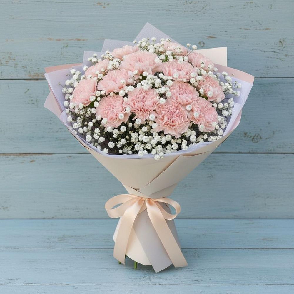 Букет цветов из: Гвоздики в Еманжелинка