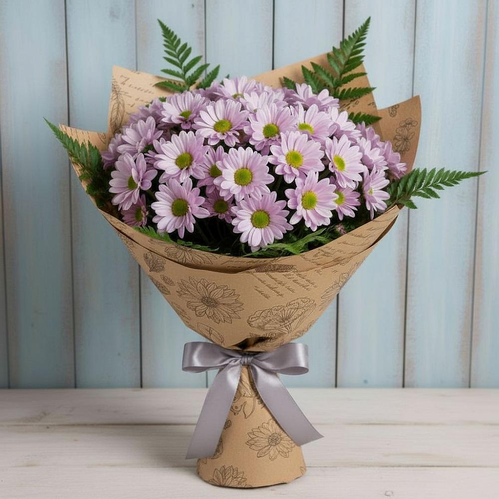 Букет цветов из: Хризантемы в Еманжелинка