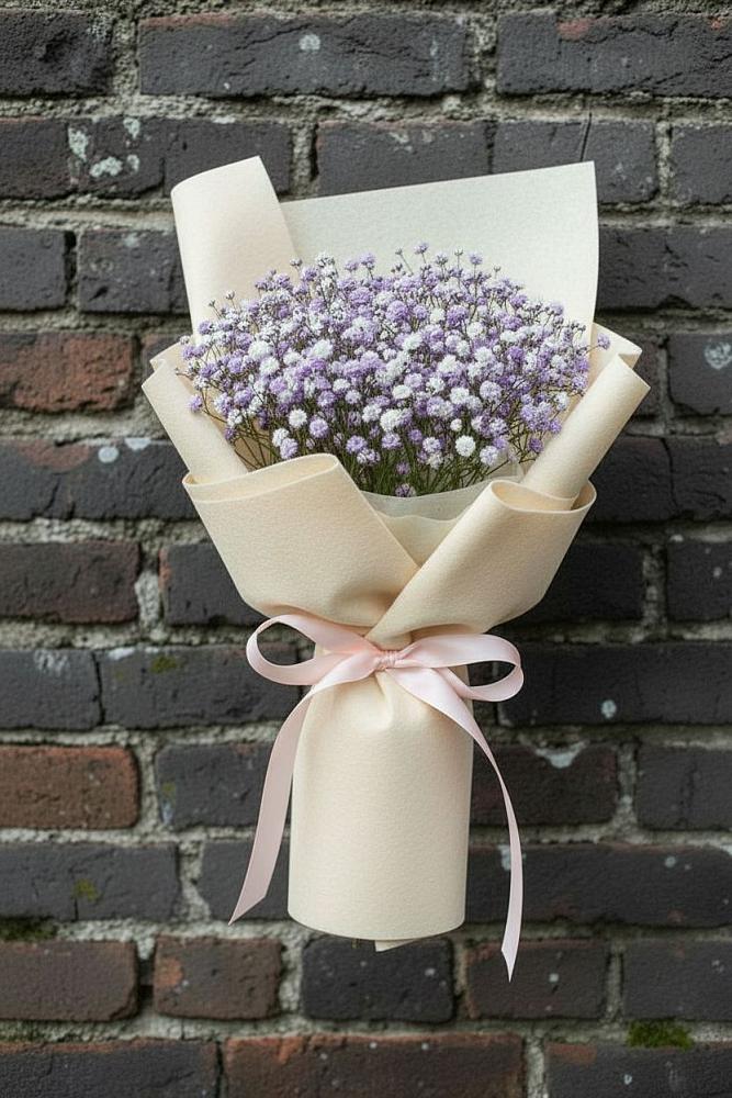 Букет цветов из: Гипсофила в Еманжелинка