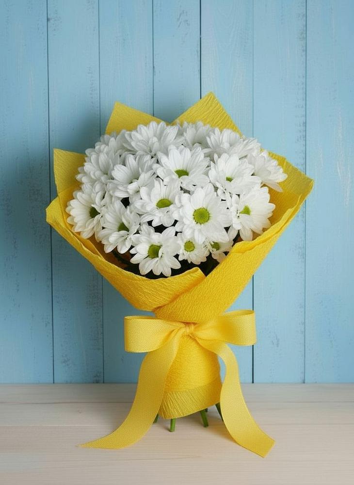 Букет цветов из: Хризантемы в Еманжелинка
