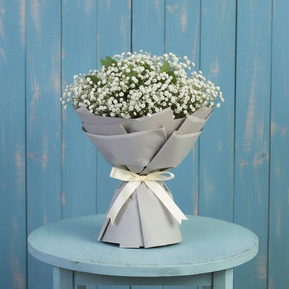 Букет цветов из: Гипсофила в Еманжелинка