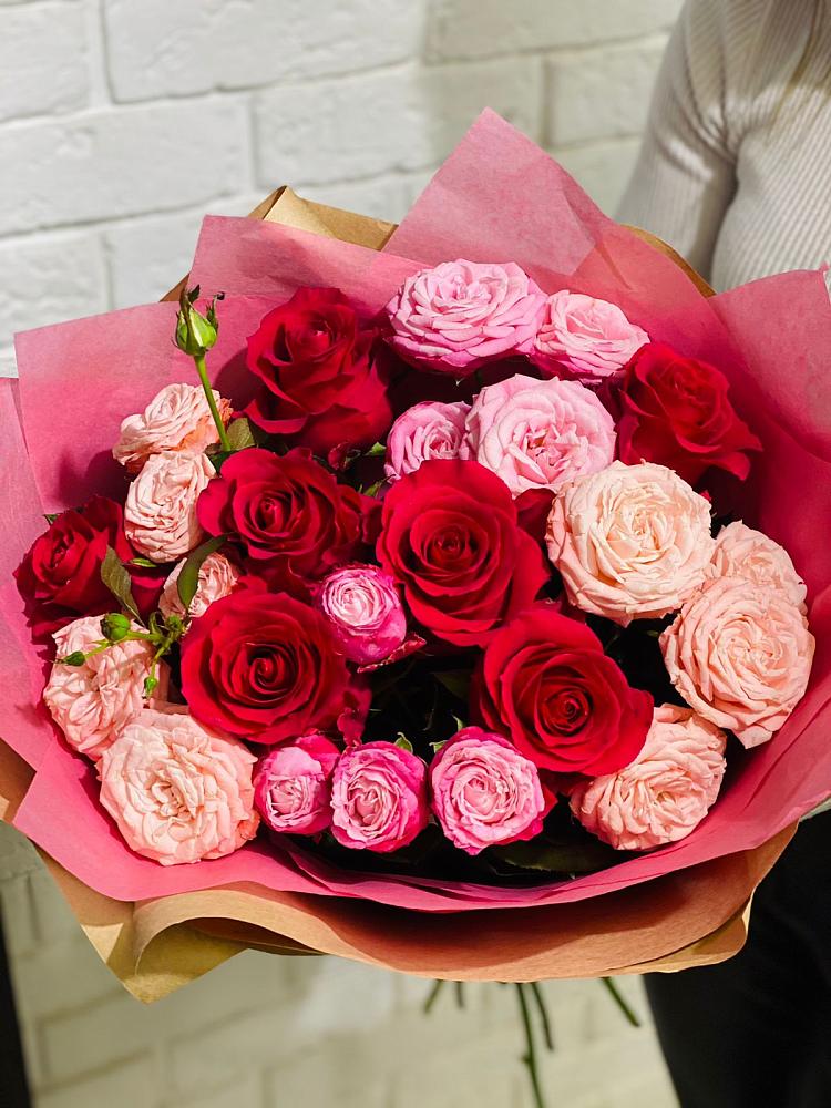 Букет цветов из: Розы в Еманжелинка