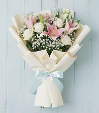 Букет цветов из:  Лилии в Еманжелинка