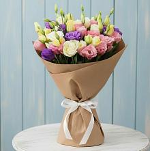 Букет цветов из:  Лизиантусы #REPLACE_PRED# Еманжелинка