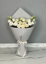 Букет цветов из:  Розы и Лизиантусы #REPLACE_PRED# Еманжелинка